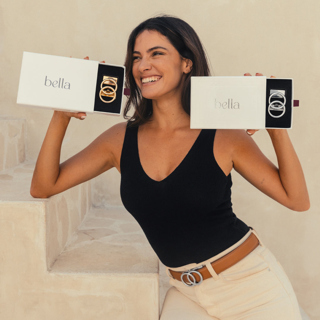 Modern Belt - Schwarz (vegan)