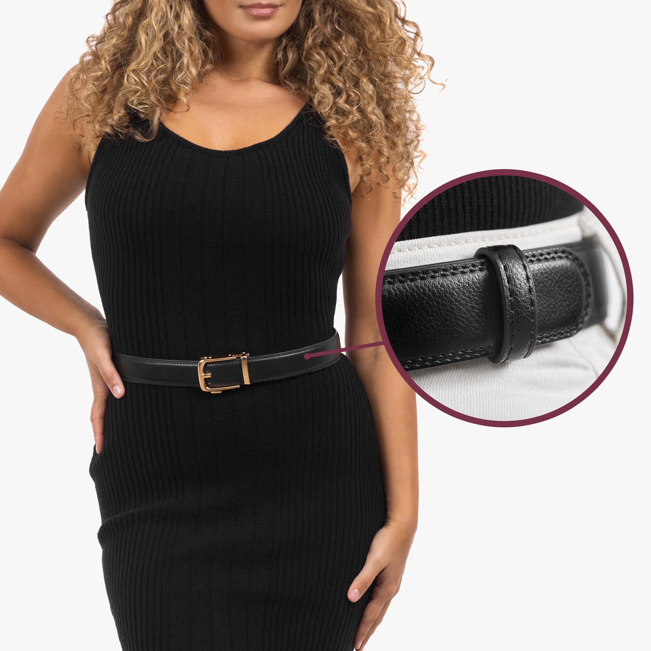 Classic Belt - Schwarz (vegan)