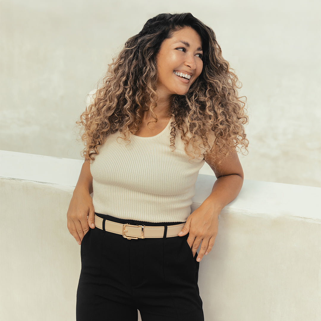 Classic Belt - Beige