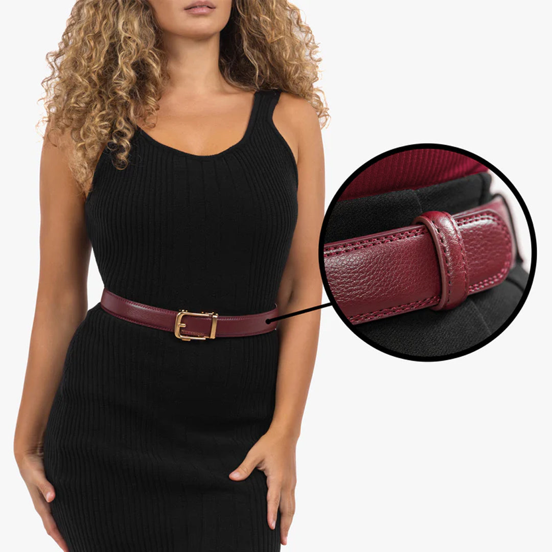 Classic Belt - Bordeaux