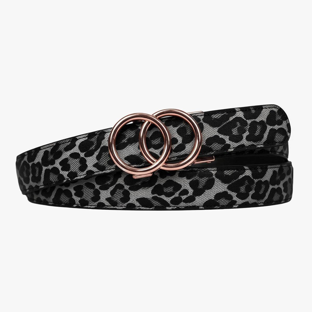 Modern Belt - Leopard Schwarz