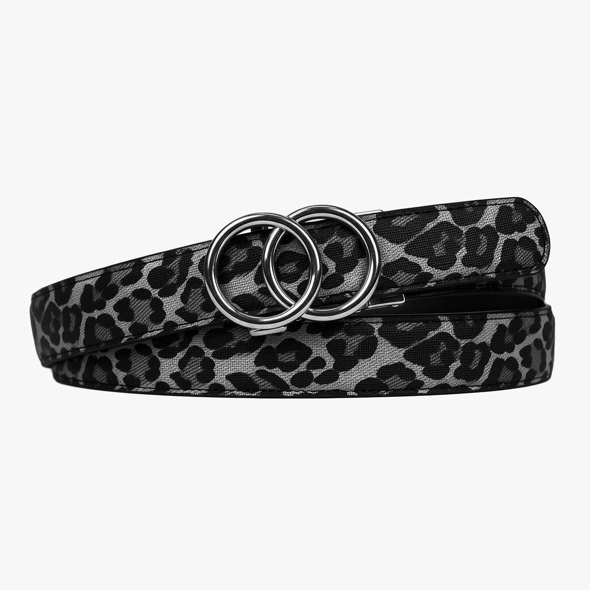 Modern Belt - Leopard Schwarz