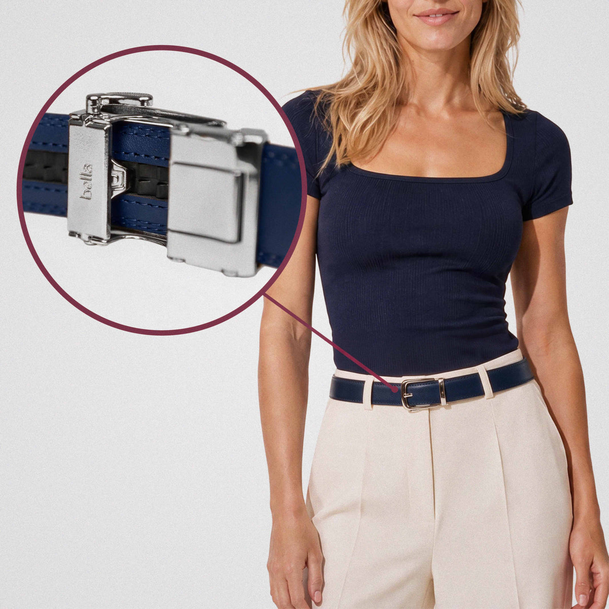 Classic Belt - Marineblau